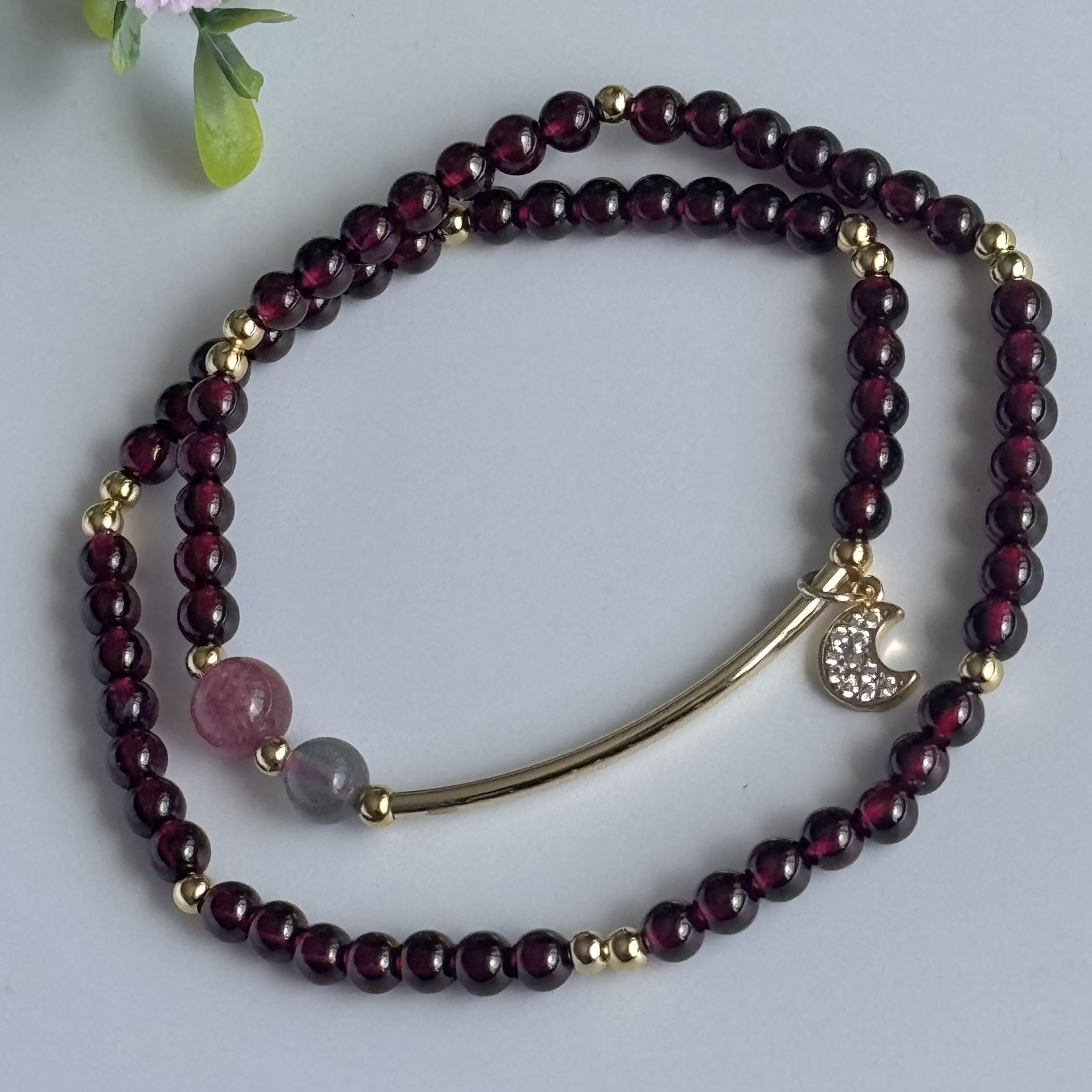 Garnet Bracelet ♥️
