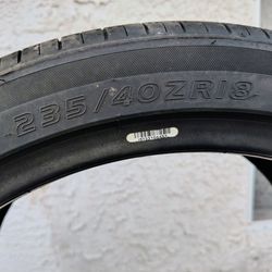 New tire