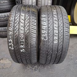 235/40/19 Bridgestone 