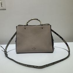 Genuine Kate Spade Leather Bag With Snake