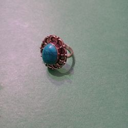 Sterling Silver And Turquoise 