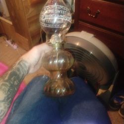 Vintage Oil Lamp
