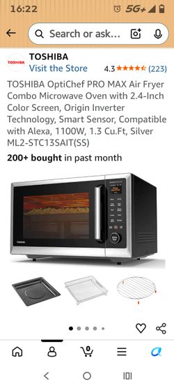 Toshiba OptiChef Air Fryer/Microwave Oven