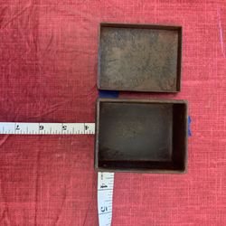 Little Metal Box With Lid