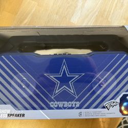 Dallas Cowboys Bluetooth Wireless Speaker with FM Radio 🔥 Brand new in box