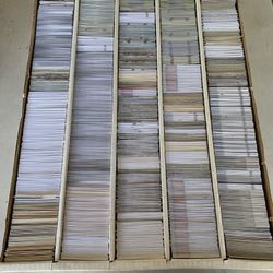5 X Rows Of Sports Cards Base Mostly Some Holos And RC (90’s, 00’s and Present)