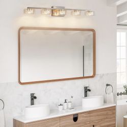 Bathroom, vanity lights