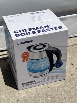 Chefman Rapid Boil 1.2 L Electric Kettle