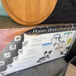 Body Champ Weight Bench power drive leverage system