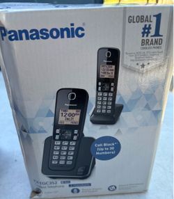 Panasonic KX-TGC352 Cordless Phone 2 Handsets