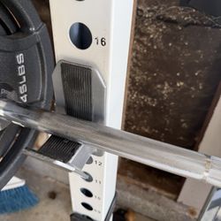 Fitness gear home bench/squat rack