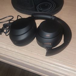 Sony Wireless  Premium Noise  Canceling Overhead  Headphones 