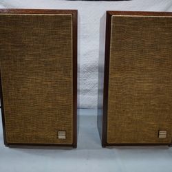 SONY 1970's VINTAGE 3 WAY 40 WATT FLOOR SPEAKERS 