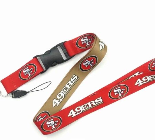 NFL 49ers Lanyards