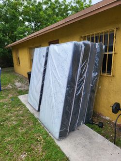 NEW TWIN MATTRESS AND BOX SPRING -- Also Available In All Sizes.
