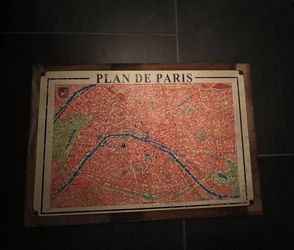 Map of Paris