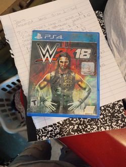 PS4 W2k18