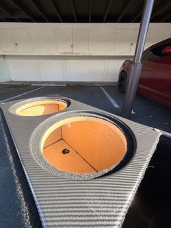 2 12” ported sub box (tuned 34Hz)