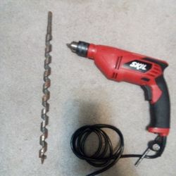 Skill Power Drill And Drill Bit