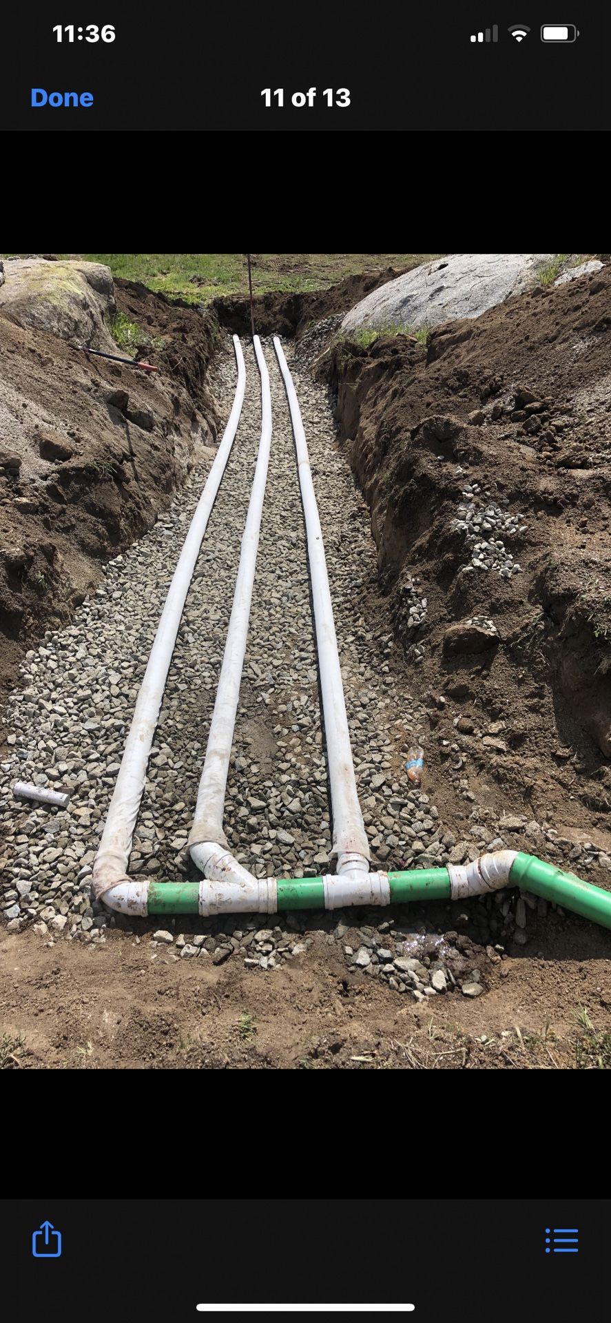 Septic Tanks, Leach Lines ….