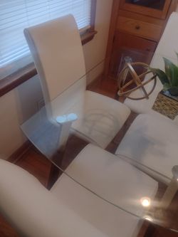 Table and 4 chairs