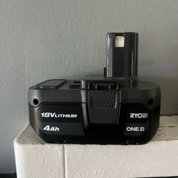 Ryobi 18v Battery 4ah