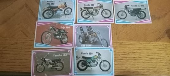 Vintage Motorcycle Cards