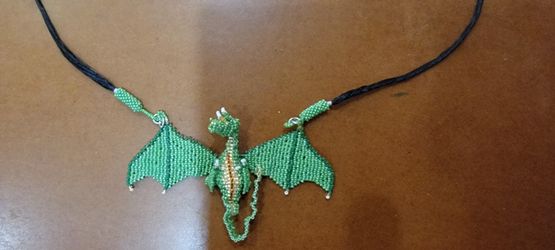 Custom Beaded 3d Dragon 