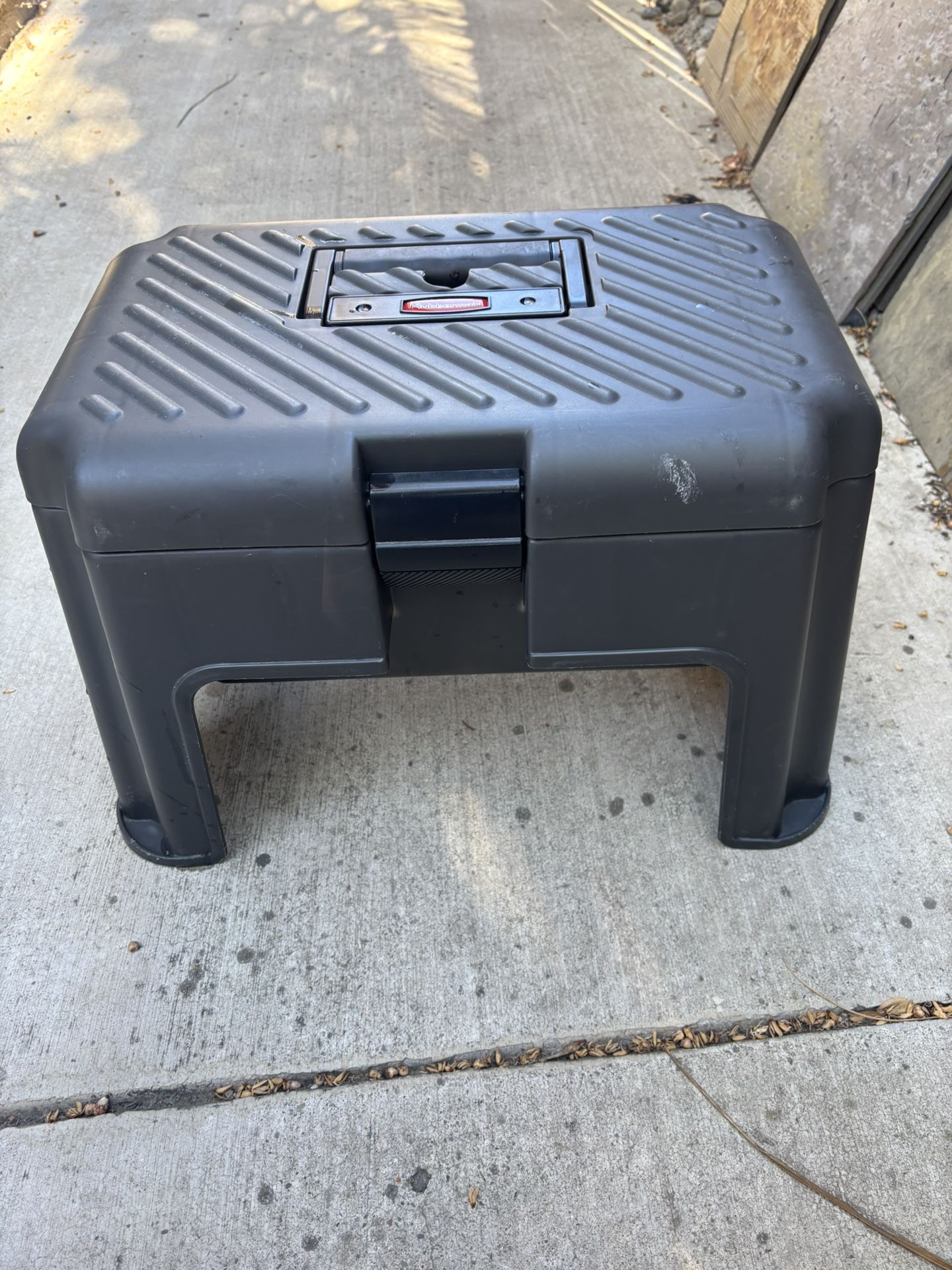 Toolbox Step Stool, Garden Stool
