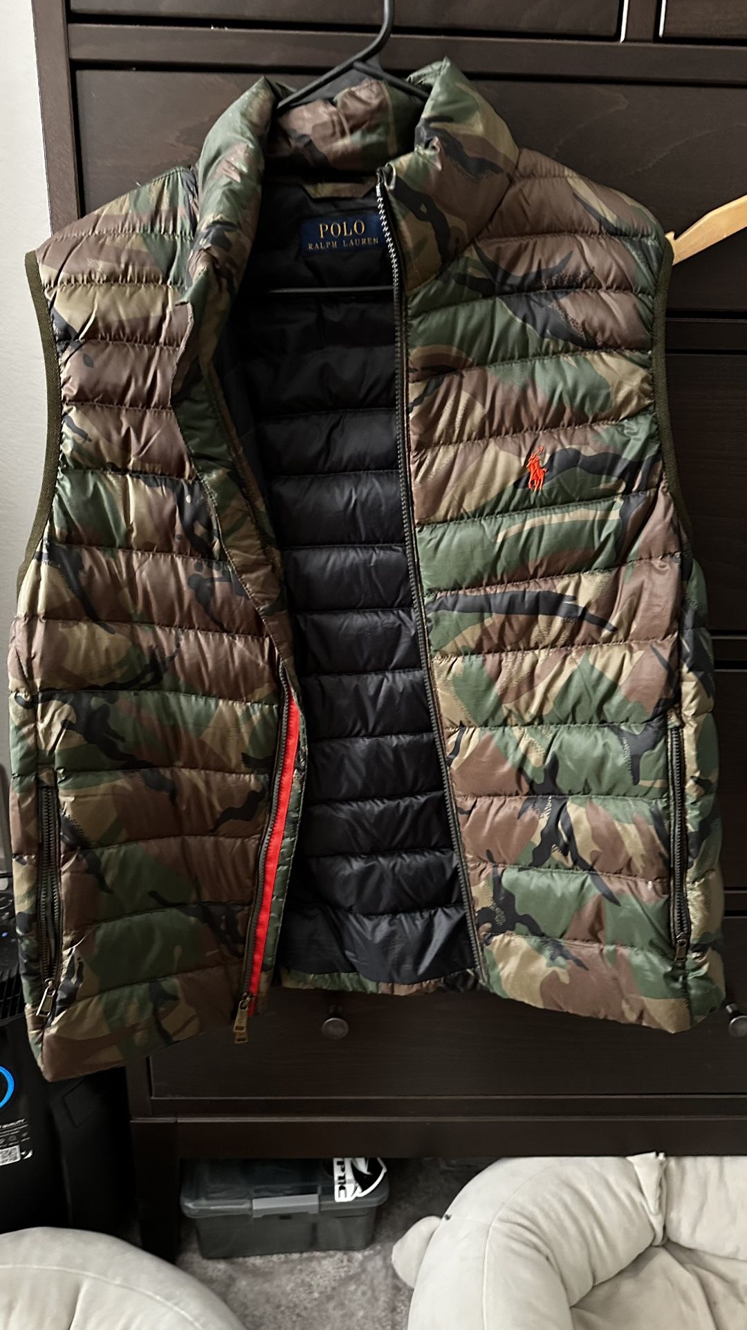 Polo Ralph Lauren Puffer Vest Size Medium