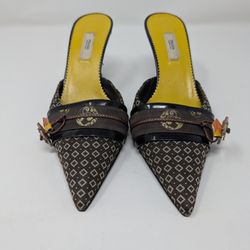 Prada Kimono Heel Mule 2003 Spring Summer 