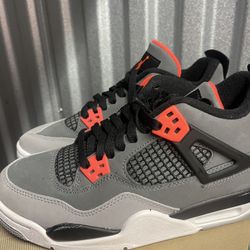 Nike Air Jordan 4 Retro Infrared Mens size  5.5Mens DH6297-061 Authentic
