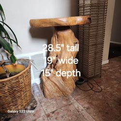 Small Console/ Decorative Teak Stand