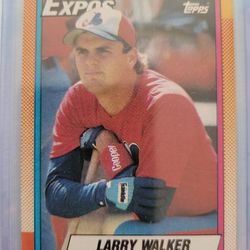 90 Topps Larry Walker RC!