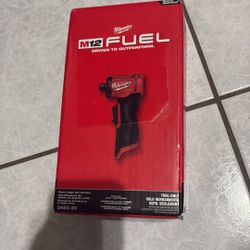 M12 FUEL 12V Lithium-lon Brushless Cordless 1/4 in. Right Angle Die Grinder (Tool-Only)