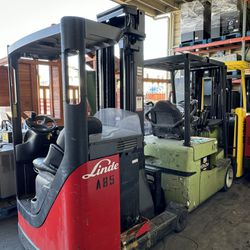Linde Forklift $2000 and up warranty 