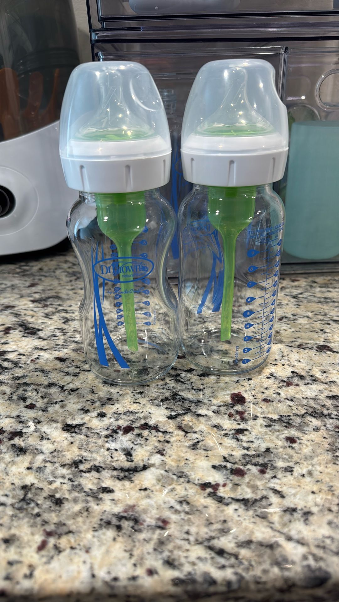 9oz Dr Brown Glass Bottles