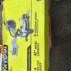 RYOBI compound Miter Saw