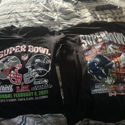 Super Bowl T-shirts  $20 Each