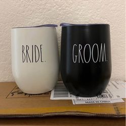 Bride & Groom wine/Coffe tumblers
