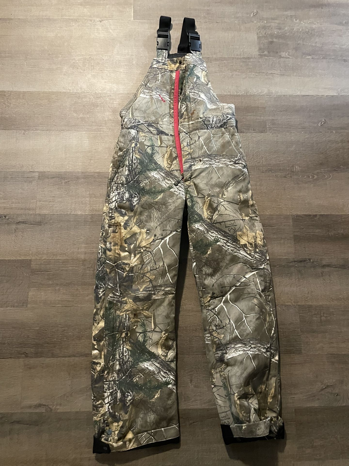 Walls Realtree Insulated Camo Bibs – Size Small – Excellent Condition