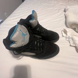 Jordan 5 Aqua (comes With Box)