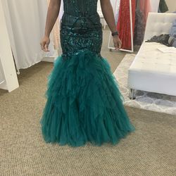 Emerald Prom Dress 