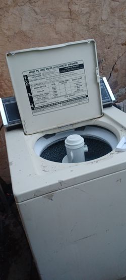 Wanted not working washers manuel control kenmore and whilpol only old onesl