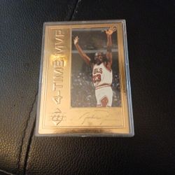 '96 Michael Jordan 22kt Gold Upper Deck