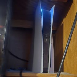 Ps5 With 2 Controllers And Some Ps4 Games
