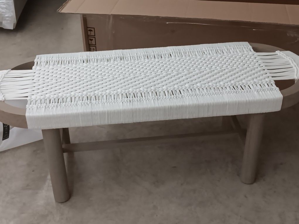 Summer Outdoor Bench