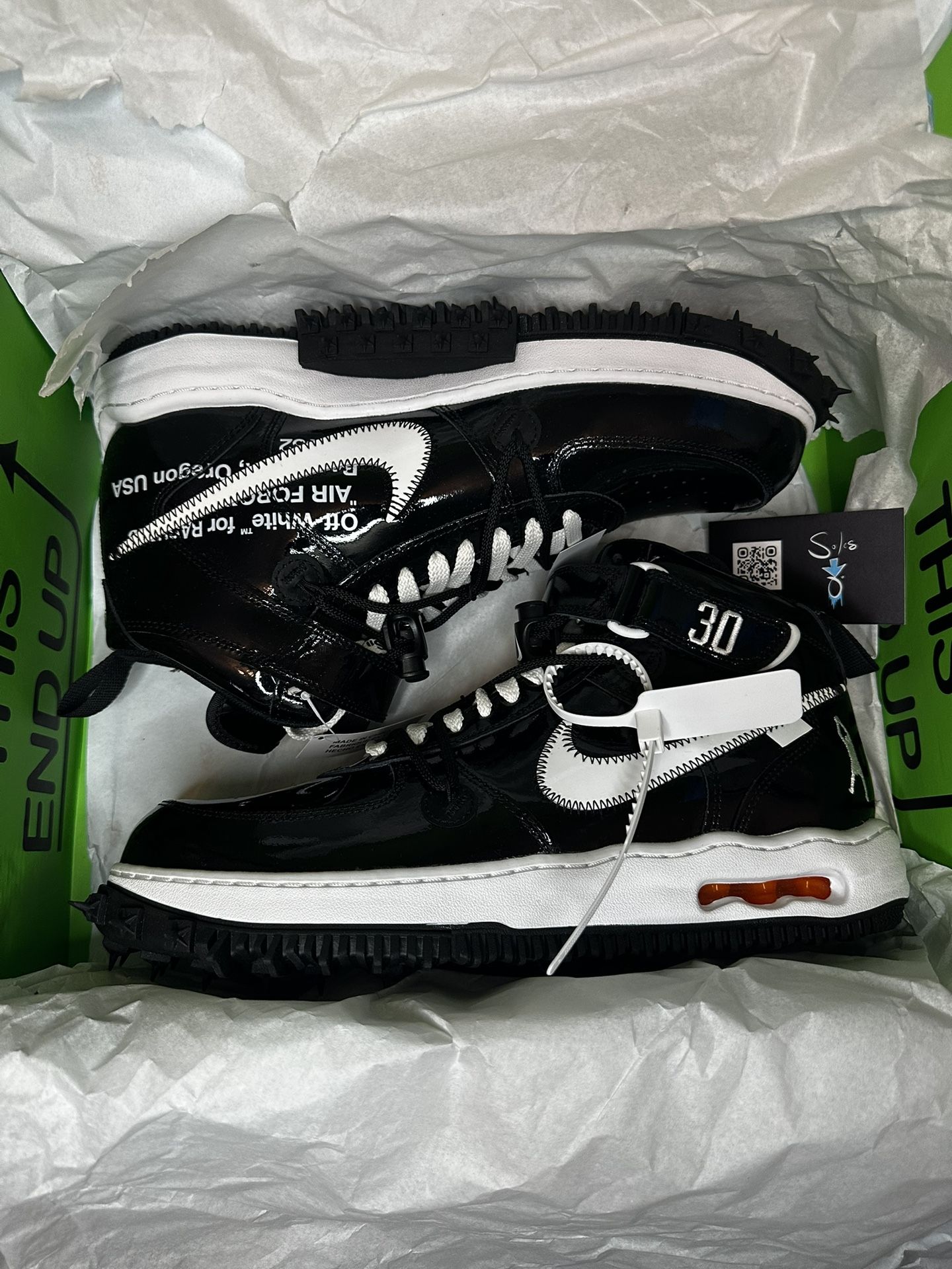 Nike Air Force 1 Mid SP Off-White “SHEED” DS Size 12 OG ALL