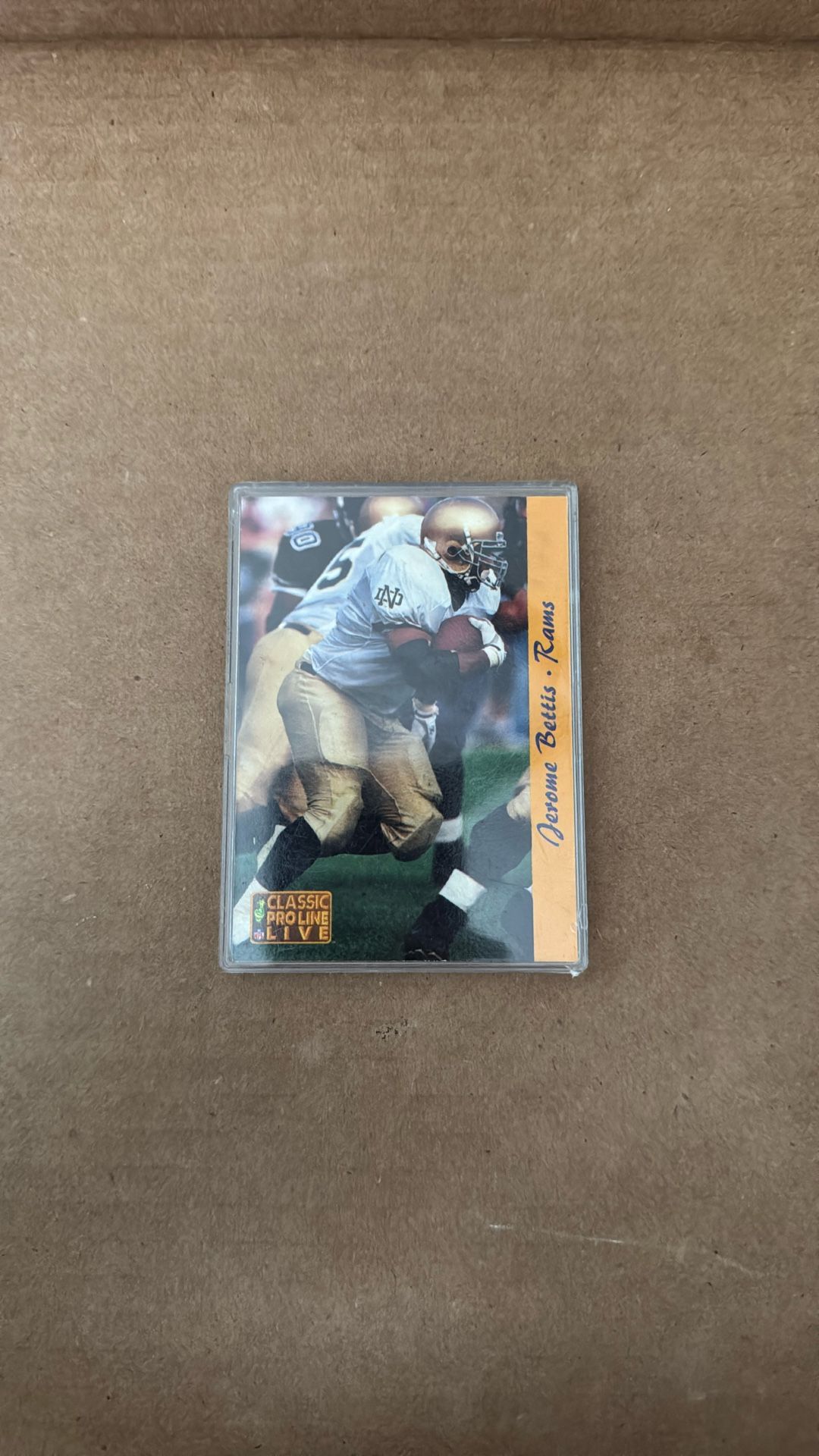 Jerome Bettis Card