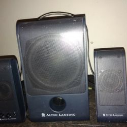 Altec Lansing Amplified Subwoofer and Speaker Set